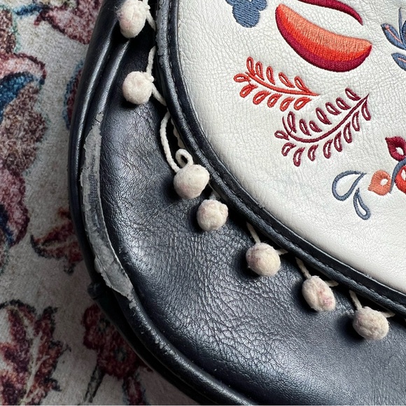 Disney Boutique faux leather bohemian pompom crossbody purse - Picture 4 of 8